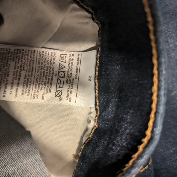 Old Navy Jean Shorts Size 22 - Picture 3 of 5